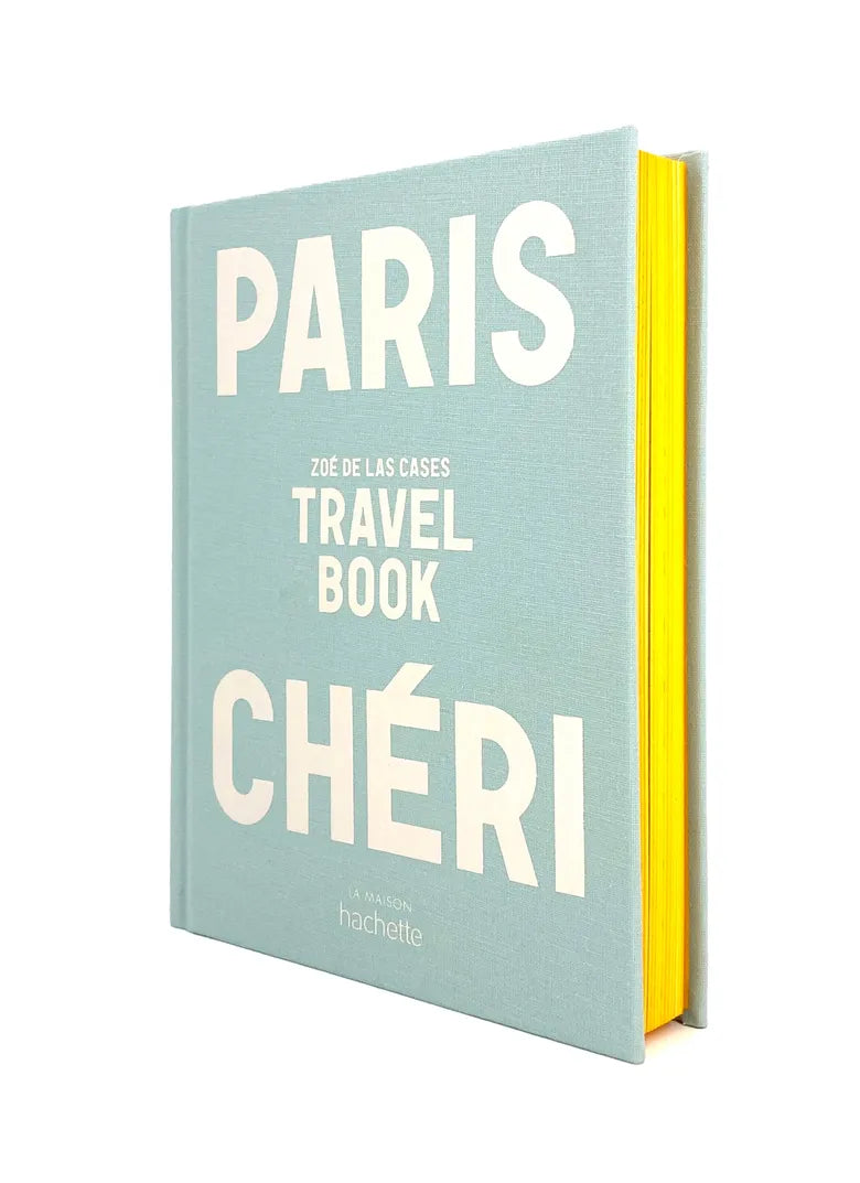 Carnet de voyage à personnaliser Paris Chéri de Zoe de las Cases. 