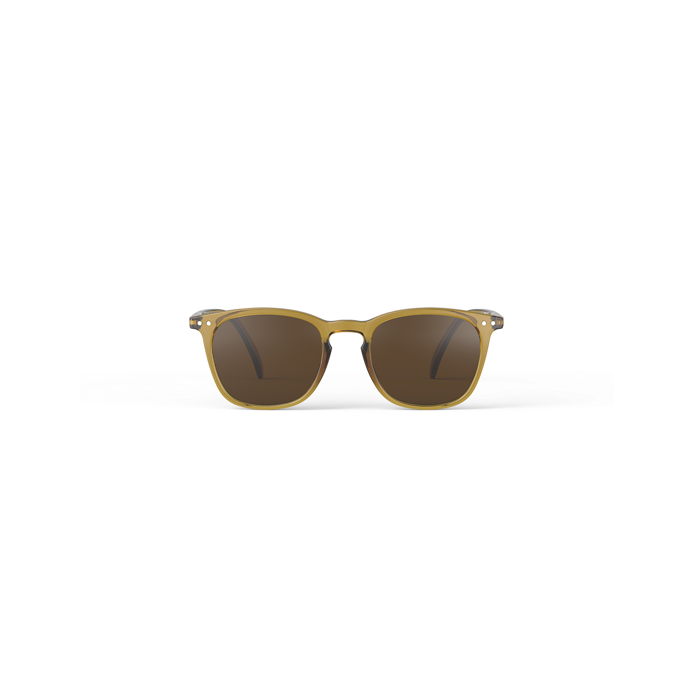 LUNETTES DE SOLEIL IZIPIZI MODELE E GOLDEN GREEN - LA PETITE BOITE JAUNE