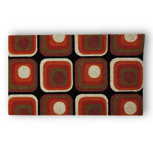 PAILLASSON_SEVENTIES PSYCHE ORANGE -_LA_PETITE_BOITE_JAUNE