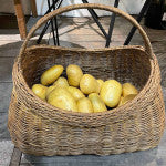 Panier d'antan en osier