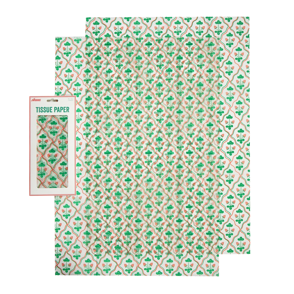 PAPIER_DE_SOIE_POUR_EMBALLAGE_CADEAU_OISEAU ARCHIVIST_FRAISE 2-_LA_PETITE_BOITE_JAUNE