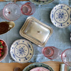 PETITE ASSIETTE ESPRIT ANCIENNE VAISSELLE - LA PETITE BOITE JAUNE