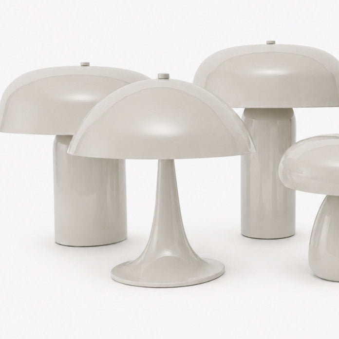 Lampe champignon en métal - Plusieurs coloris