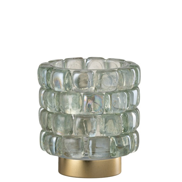 Photophore cylindriques avec des mosaïques transparentes, petit modèle.