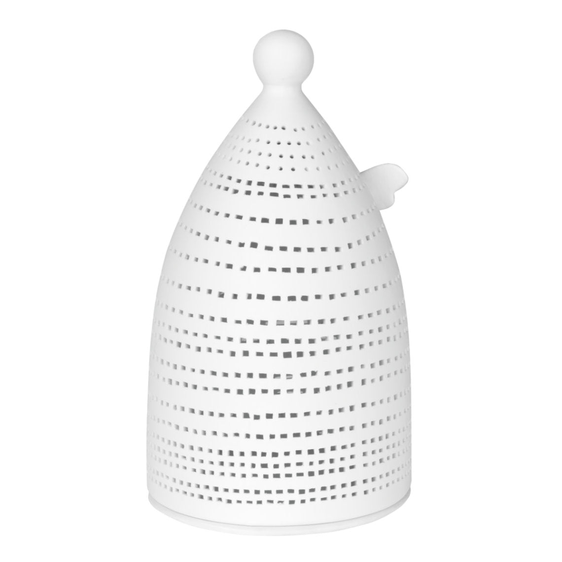 Grand photophore en forme d'ange en porcelaine, design 1.