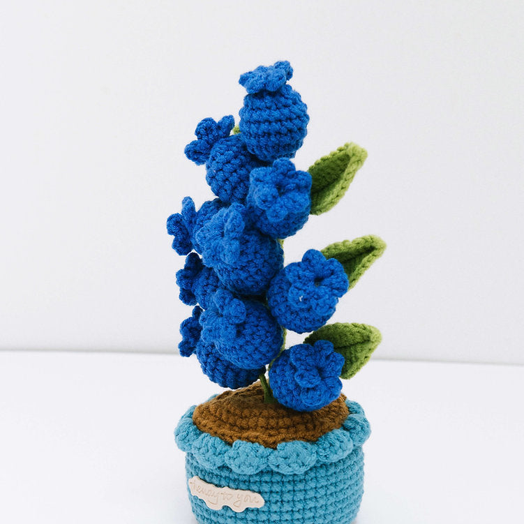 Myrtille au crochet. 