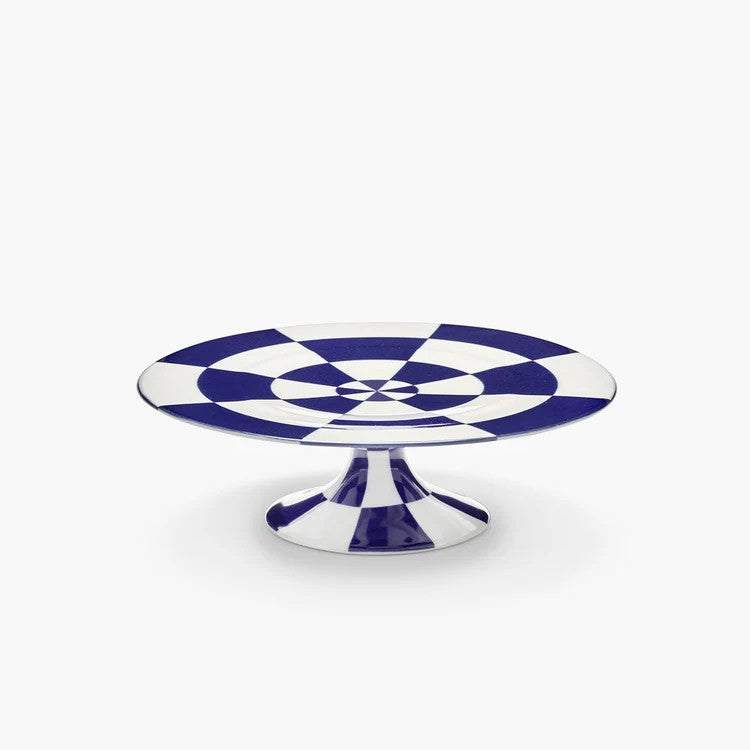 PLAT A GATEAU BLEU BLANC_OBJETS_MOULEVERSANTS_SERAX_LA_PETITE_BOITE_JAUNE