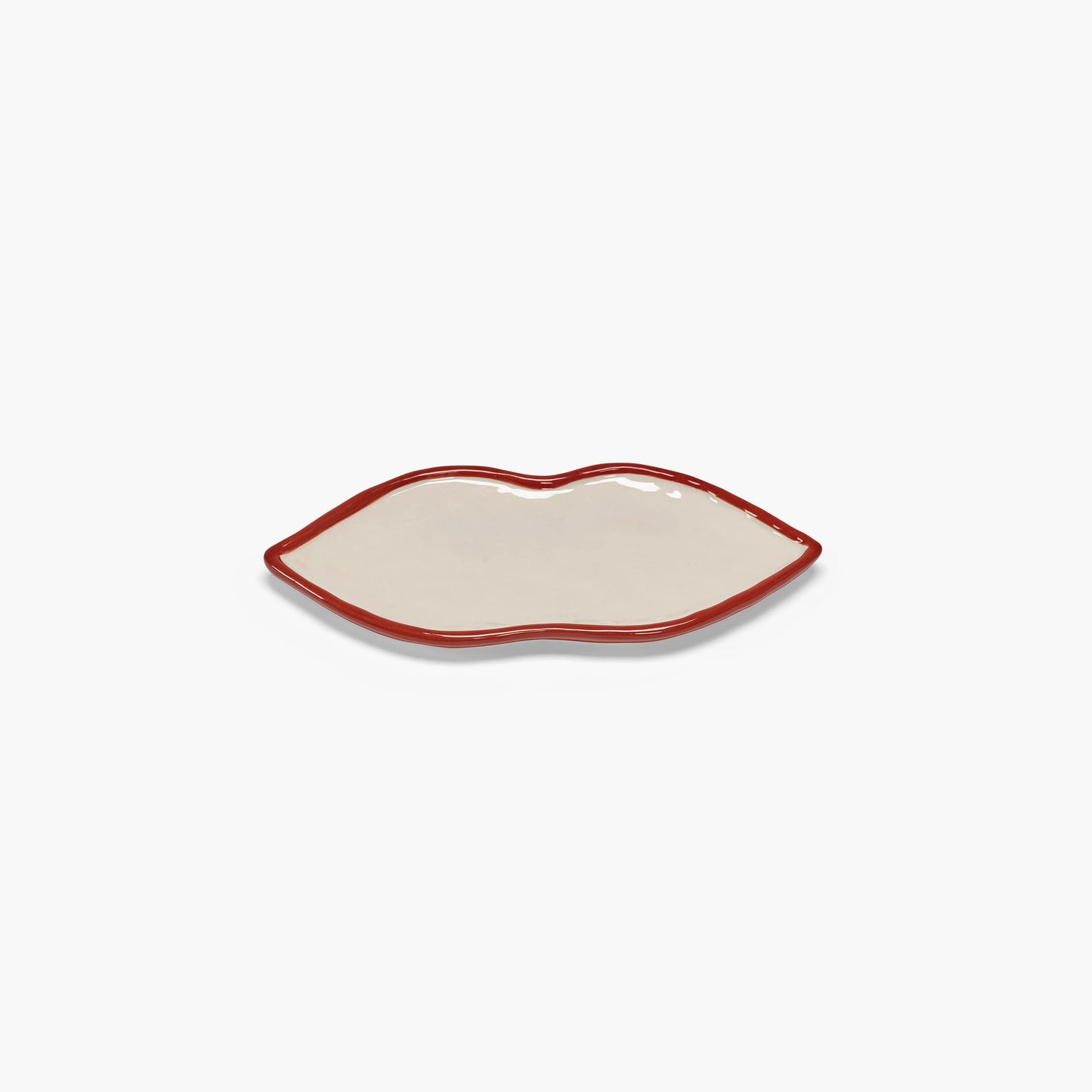 Plats de service en forme de lèvres, set de 3, collection Les Objets Mouleversants - Serax