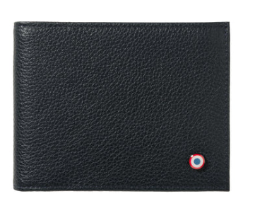 PORTEFEUILLE ARHUR BLEU MARINE DE LARMORIE - LA PETITE BOITE JAUNE