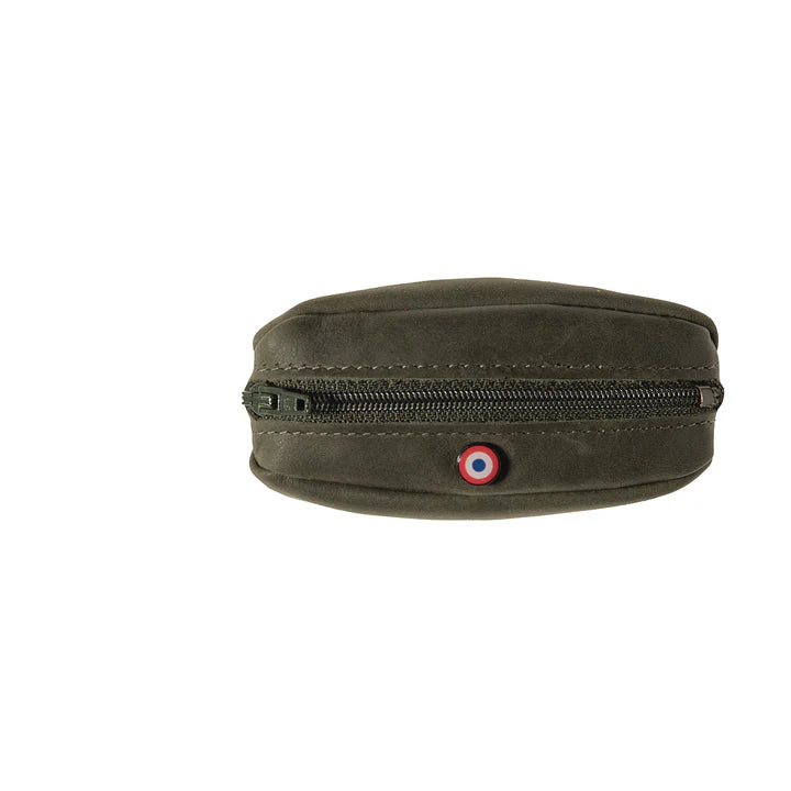 Porte monnaie porte clé Charles cuir véritable - Larmorie