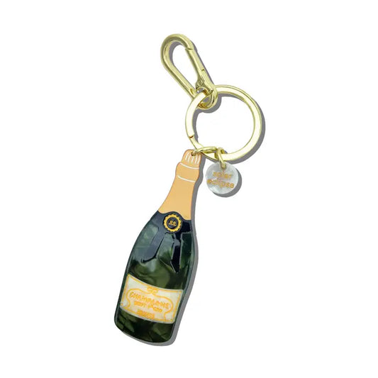 PORTE CLE BOUTEILLE DE CHAMPAGNE2-LAPETITEBOITEJAUNE
