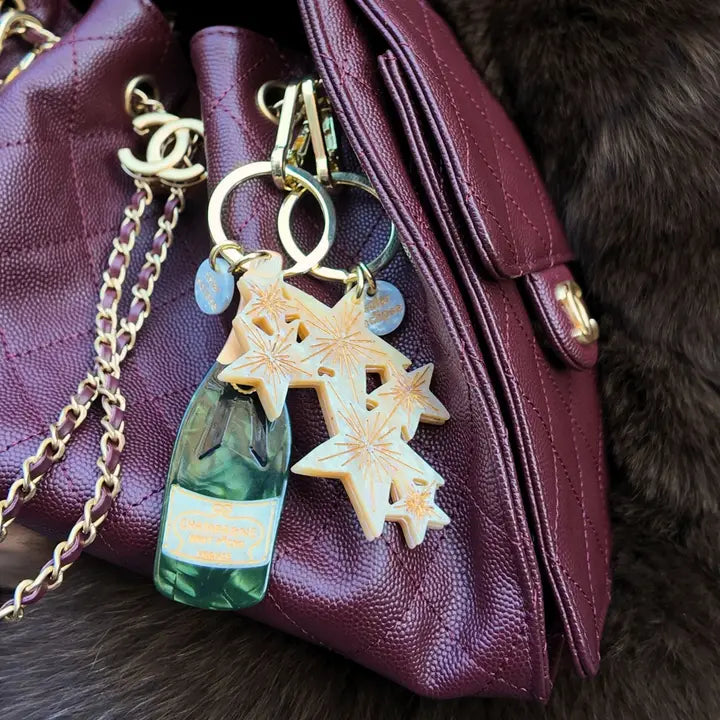 PORTE CLE BOUTEILLE DE CHAMPAGNE2-LAPETITEBOITEJAUNE