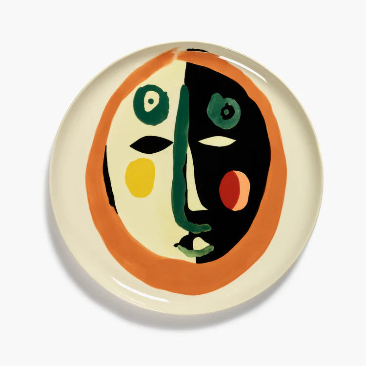 Plat plat feast visage d'Ottolenghi pour Serax - LA PETITE BOITE JAUNE