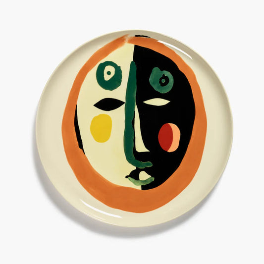 Plat plat feast visage d'Ottolenghi pour Serax - LA PETITE BOITE JAUNE