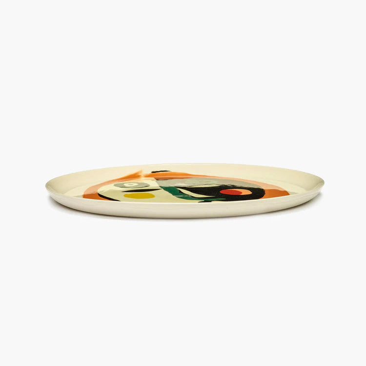 Plat plat feast visage d'Ottolenghi pour Serax - LA PETITE BOITE JAUNE