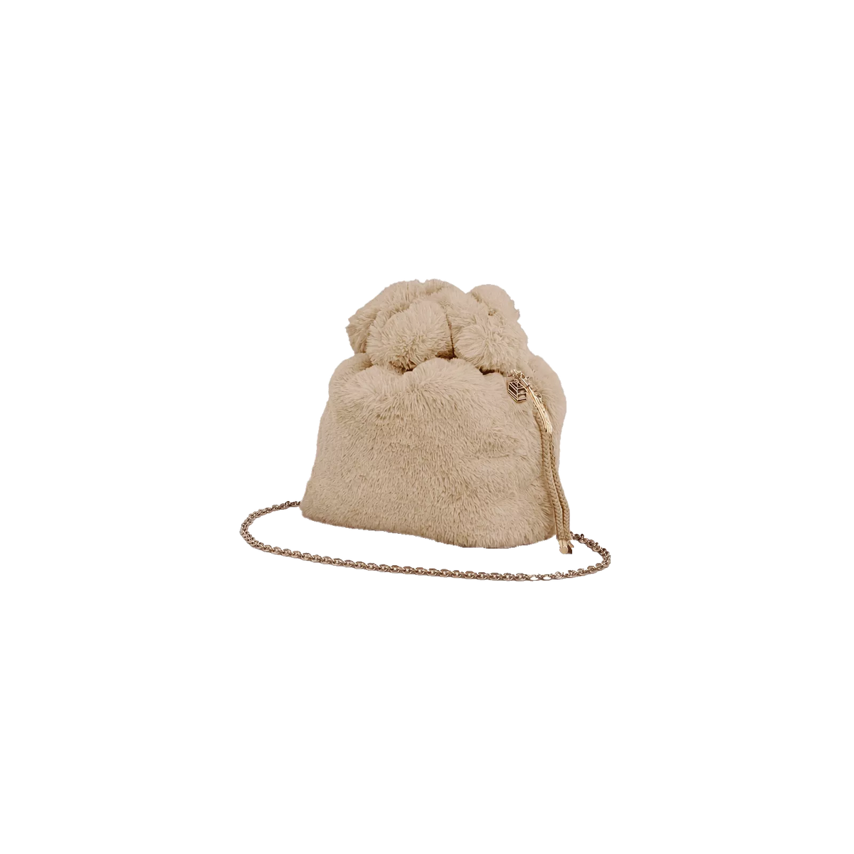 SAC BOURSE FAUSSE FOURRURE LIN HAOMY - LA PETITE BOITE JAUNE