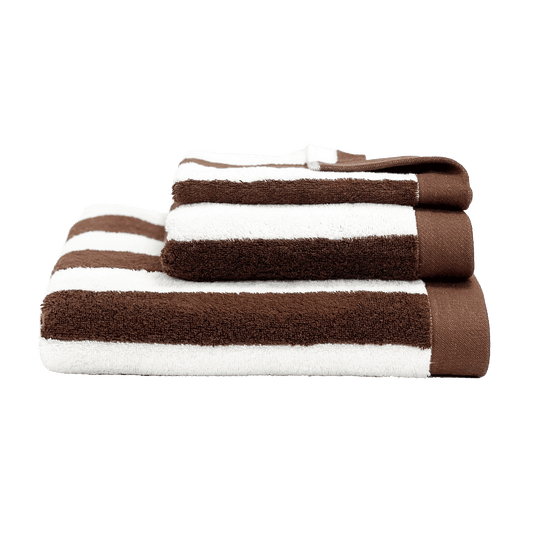 Serviette d'invité en éponge, modèle Santorini - Haomy