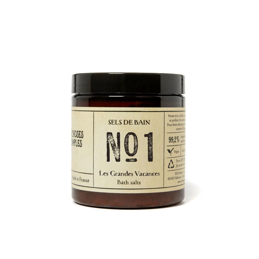 Sels de bain naturels et parfumés - Les Choses Simples