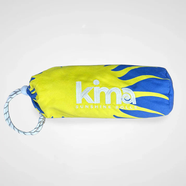 SERVIETTE_PLAGE_PISCINE_ULTRA_LEGERE_ET_COMPACTE_KIMA_DOLCE VITA CHALEUR _LA_PETITE_BOITE_JAUNE