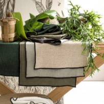 SETS DE TABLE EN LIN HAOMY - LA PETITE BOITE JAUNE
