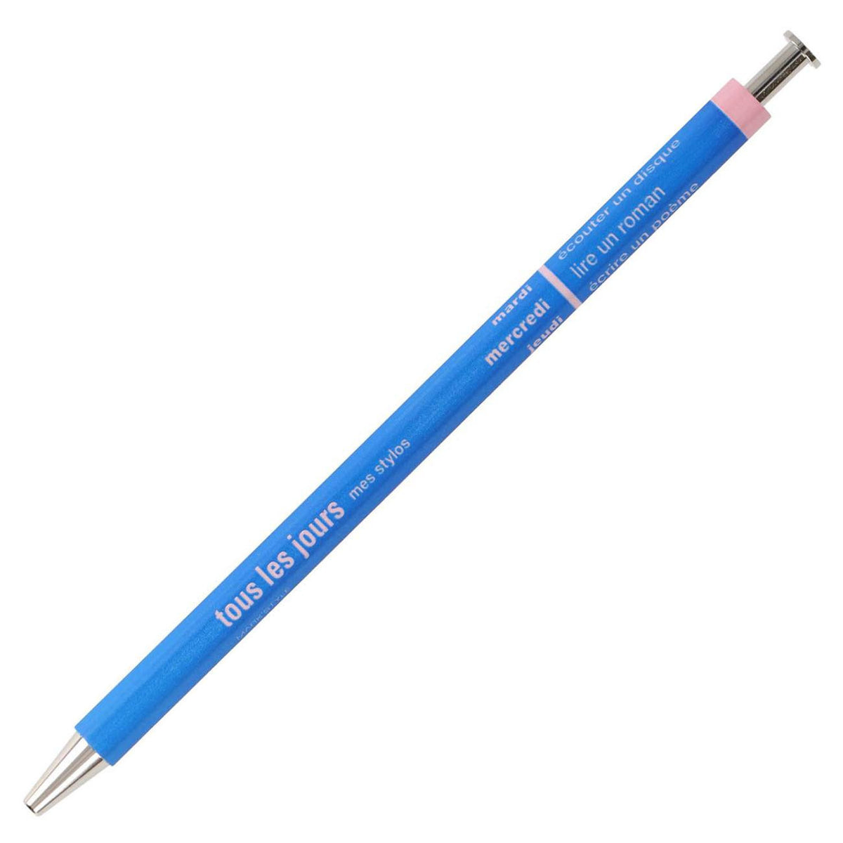 Stylo rechargeable DAYS bleu océan