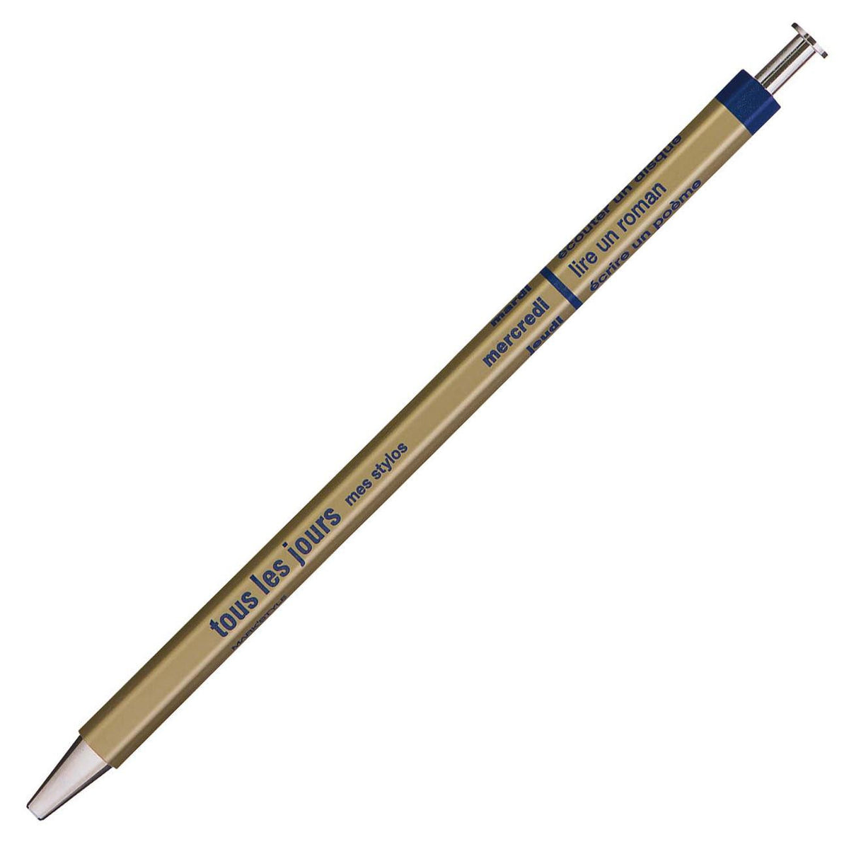 Stylo rechargeable DAYS gold.