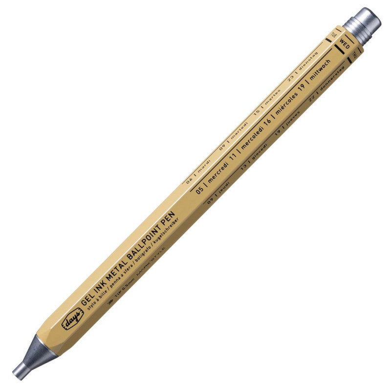 Stylo gel en métal rechargeable DAYS 0.5 mm - Mark'Style Tokyo