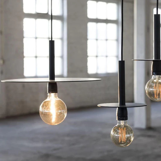 SUSPENSION EN METAL NOIR SERAX