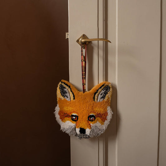 Tableaux tuftés en forme d'animaux à suspendre