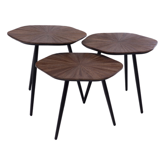 TABLE D APPOINT OU GIGOGNE EN TECK  3 TAILLES - LA PETITE BOITE JAUNE
