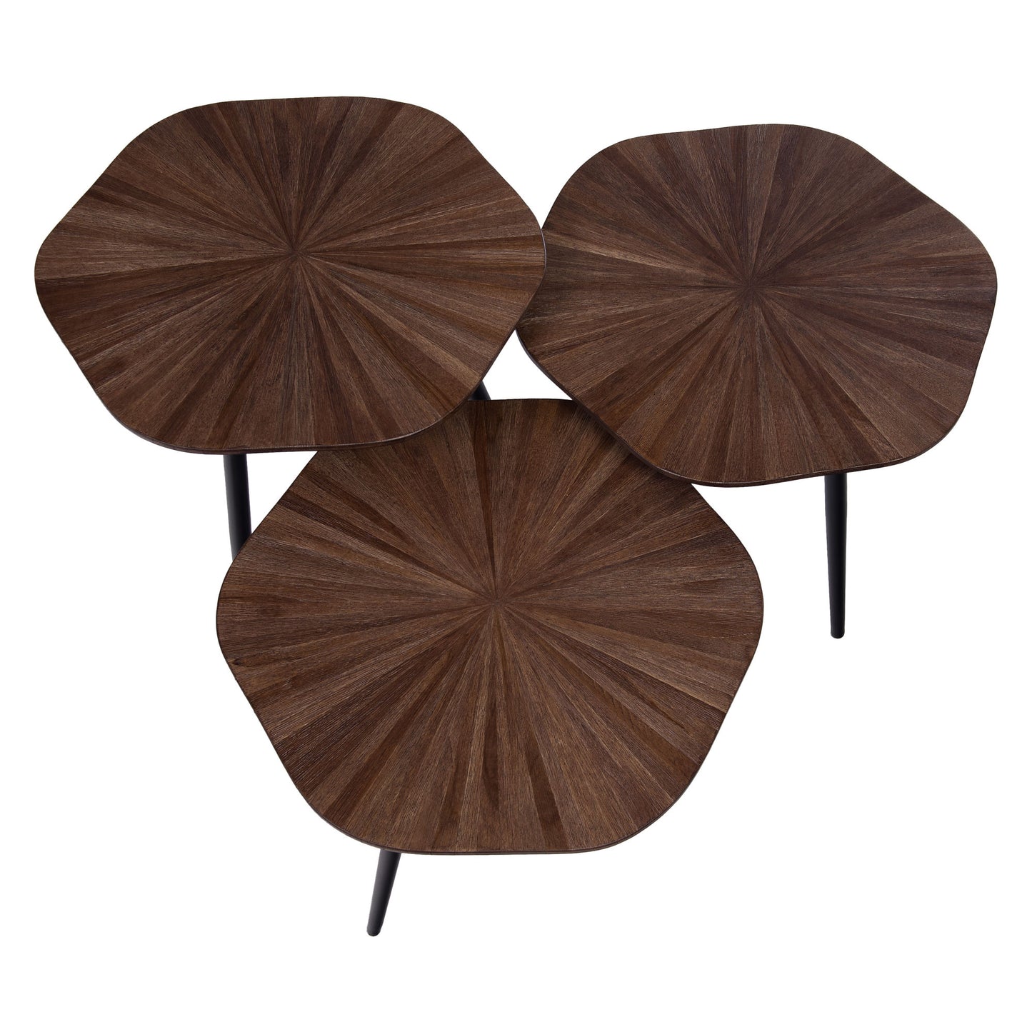 TABLE D APPOINT OU GIGOGNE EN TECK  3 TAILLES - LA PETITE BOITE JAUNE
