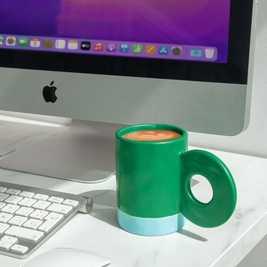 Tasse ou mug design avec maxi anse - plusieurs coloris