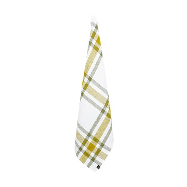 TORCHON HAOMY EN LIN CAPRI CITRUS  LA PETITE BOITE JAUNE