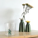 Vase soliflore haut en forme de fleurs - Différents coloris