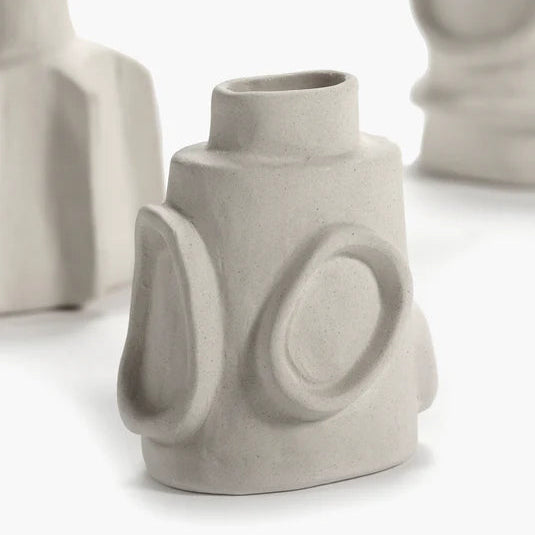 VASES MOLLY EN GRES PAR 6 MARIE MICHIELSSEN SERAX - LA PETITE BOITE JAUNE