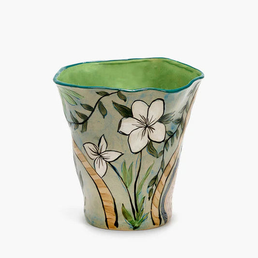 VASE FEUILLAGE N.DEWART POUR SERAX - LA PETITE BOITE JAUNE