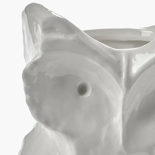 VASE HIBOU MARNI SERAX BLANC - LA PETITE BOITE JAUNE