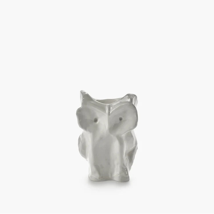 VASE HIBOU MARNI SERAX MINI BLANC - LA PETITE BOITE JAUNE