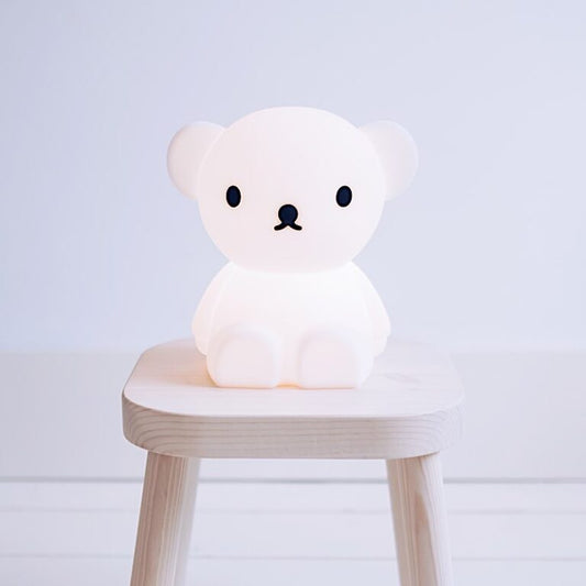 Veilleuse XL rechargeable en silicone en forme d'ours Boris. 