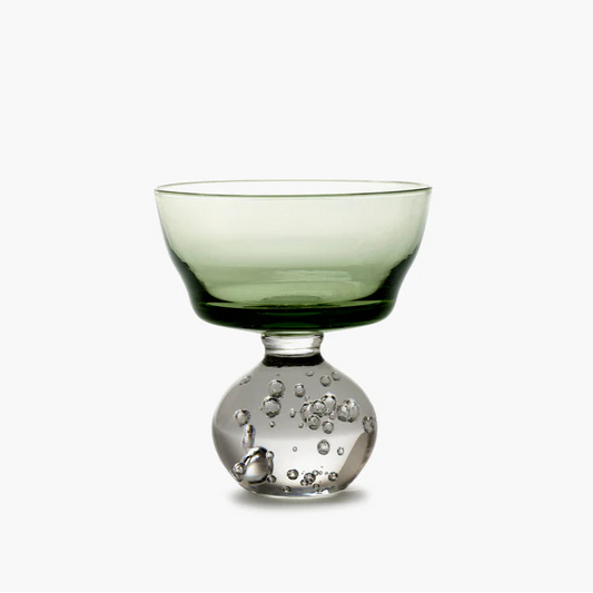 VERRES A PIED SNOW DE BELA SILVA POUR SERAX - LA PETITE BOITE JAUNE