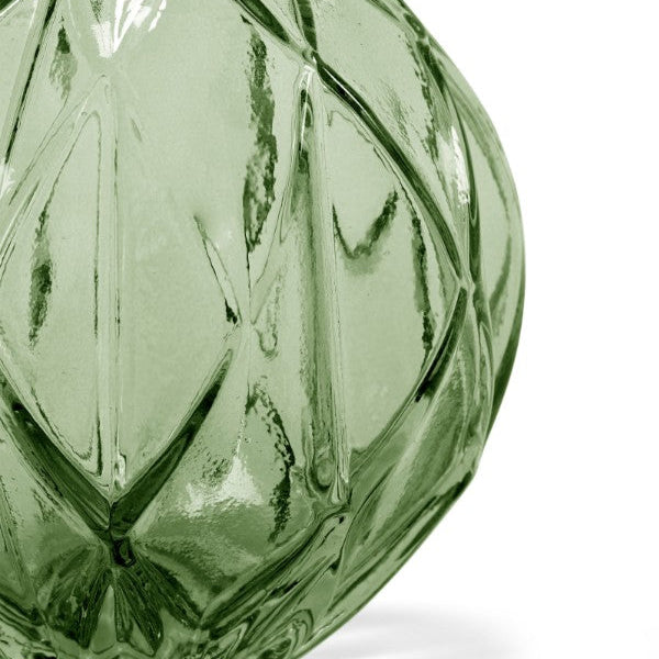VASE EN VERRE VERT SERAX