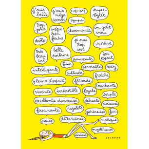 affiche IMAGE REPUBLIC SOLEDAD BULLES JAUNES - LA PETITE BOITE JAUNE