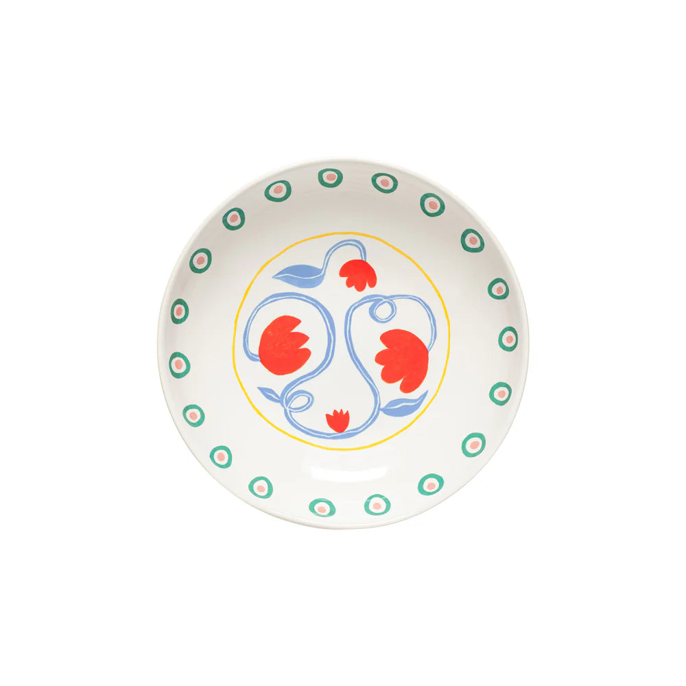 assiette creuse Tulipe de LAETITIA ROUGET - LA PETITE BOITE JAUNE