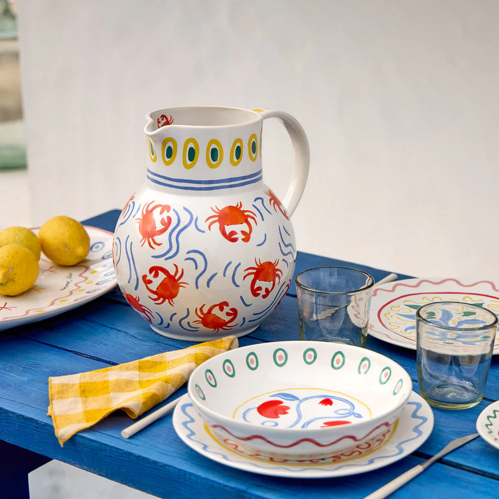 assiette creuse Tulipe de LAETITIA ROUGET - LA PETITE BOITE JAUNE