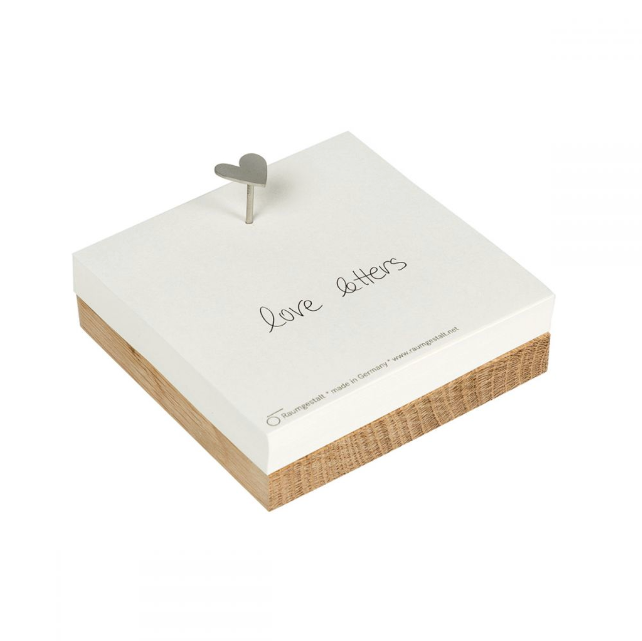 Bloc notes coeur "love letters"