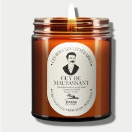 bougie parfumee litteraire GUY DE MAUPASSANT-