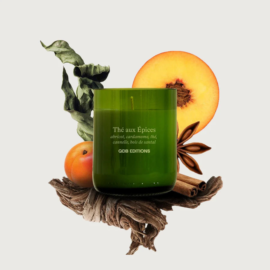 Bougie parfumée - Q de bouteilles