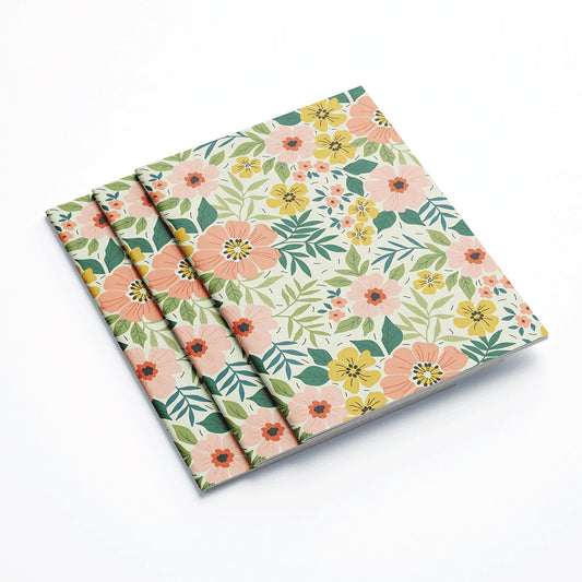 carnet a5 floraison