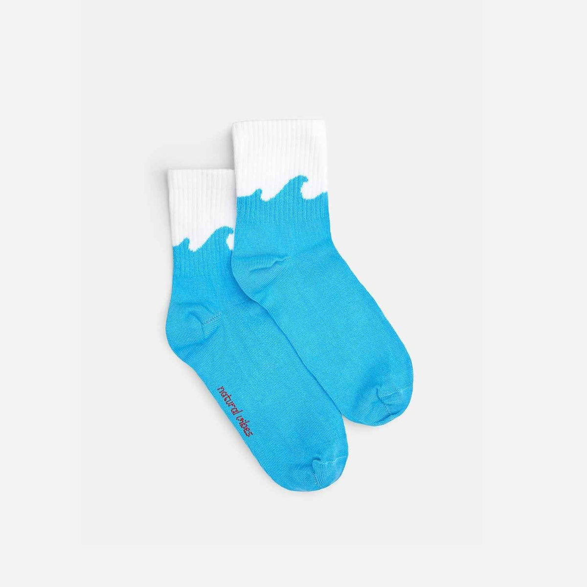 chaussettes_funs_coresponsables VAGUE BLEU - LA_PETITE_BOITE_JAUNE