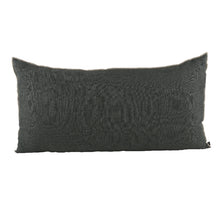 Charger l&#39;image dans la galerie, Coussin Haomy en lin lavé uni avec surpiqûre modèle CHENNAI 40 x 60 cm
